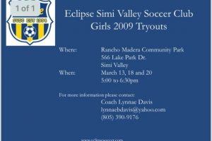 Eclipse Girls 2009 Tryouts