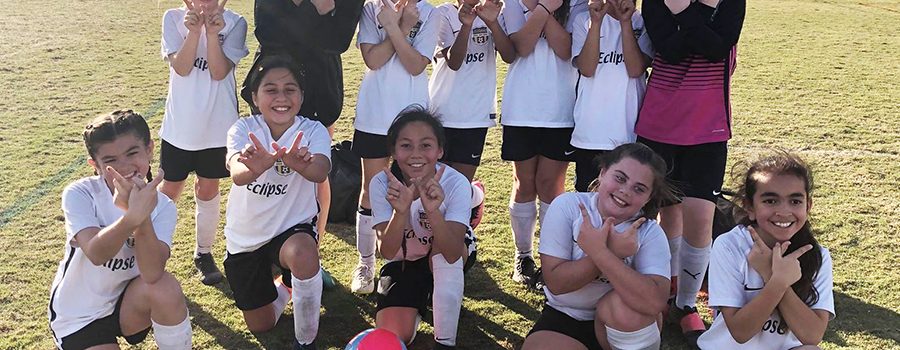 Girls Bronze 2009’s advanced to Elite 8 in Cal South State Cup