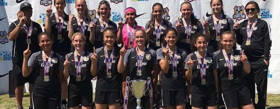 Eclipse Ladies 2005s are Presidents Div.Cal South State Cup CHAMPIONS!