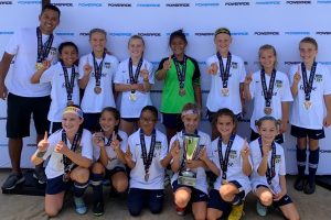 Congratulations Frankie Parada and his Ladies 2009’s. LA Cup Champions!