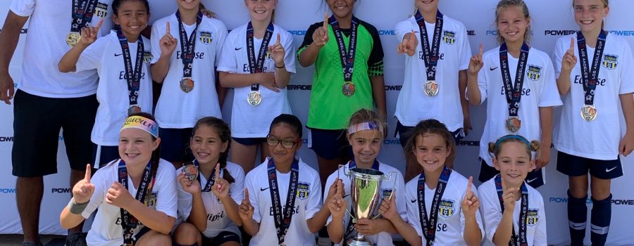 Congratulations Frankie Parada and his Ladies 2009’s. LA Cup Champions!