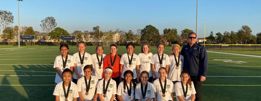 Congratulations to our Ladies 2007’s – Anaheim Cup Semi Finalist!